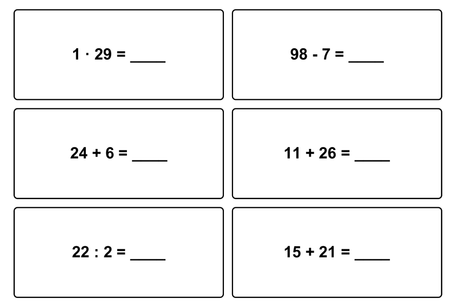 Matematické příklady